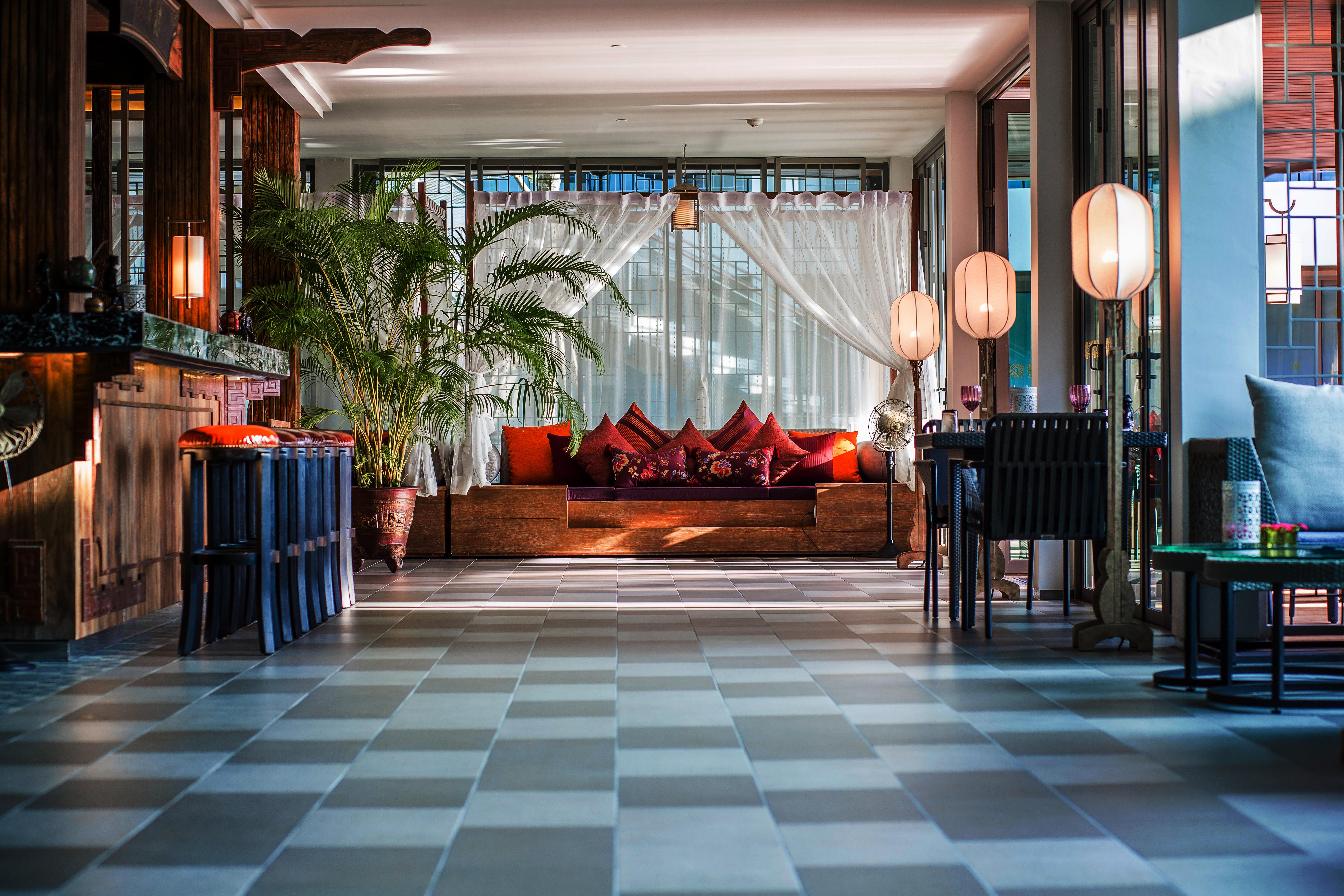 Fusion Suites Phuket Patong Esterno foto The lobby of the hotel